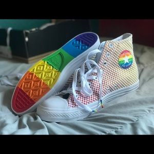 Some super rare Rainbow 🌈 converse